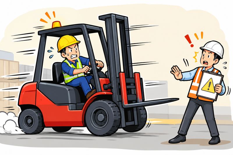 quản lý tốc độ xe nâng